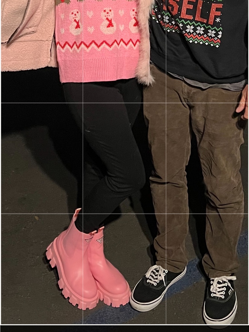 PRADA copy Pink Platform Chelsea Boots - Picture 5 of 5